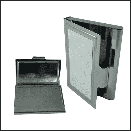 Customizable Metal Card Holder - Sleek and Functional