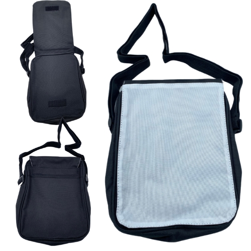Venice Bag (Black; 18cm x 24cm; Fabric) Shoulder Bag